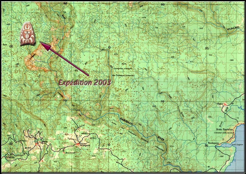 Carte détaillée
